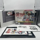 Wayne Gretzky NHLPA All-Stars Super Nintendo SNES Complete Manual Reg Card Box