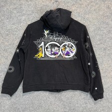 Disney 100 Anniversary PLatinum Celebration Hoodie Sweatshirt Womens Large