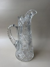 Antique 11.5 Pitcher ABP American Brilliant P...