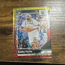 Panini 2024-25 Donruss Optic Basketball Bobby Portis #67 Prizm Bucks 6/7