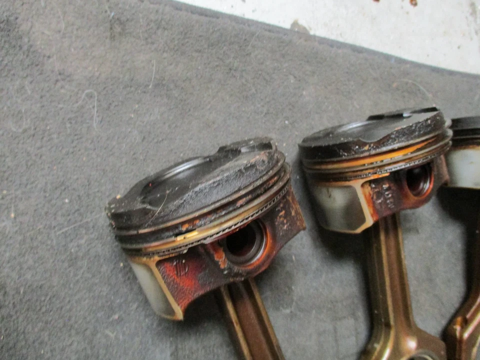 10-17 BMW X3 328i 2.0L N20 4 cilindros motor pistón con bielas Foto 3 de 4