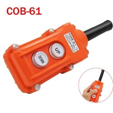 COB-61 Crane Pendant Control Station UP Down Hoist Push Button Switch