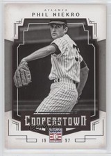 2015 Panini Cooperstown HOF Chronicles Phil Niekro #75 HOF 12xz