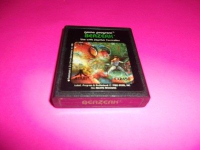Berzerk Atari 2600 CX2650 1982 Authentic Fully Tested & Cleaned