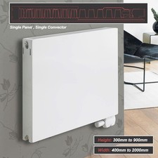 Flat Single Panel Convector White Modern Radiators ULTRAHEAT PLANAL Slimline