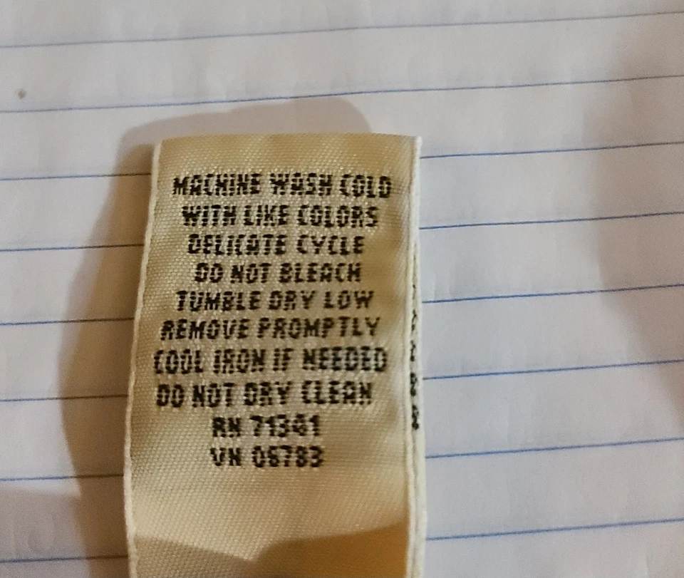 Camisa estilo pesca LL Bean para hombre M manga larga azul botones bolsillos ventilados Foto 4 de 4