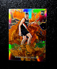 Donovan Clingan 2024 Panini National Splash of Color Rookie Silver  Prizm RC /50