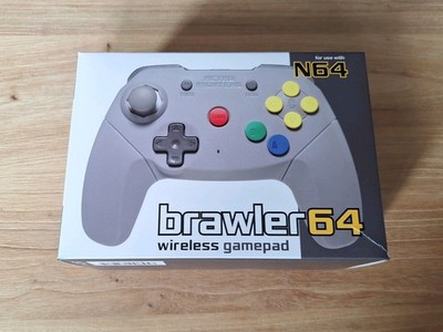 Brawler 64 (Retro Fighters, N64 Wireless Controller, 2,4 GHz)