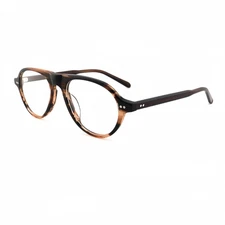 Acetate Eyeglass Frame Oval Reading Glasses Full Rim Large Frame Trend Men Women