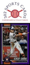 2026 Topps #145 Kenedy Corona Purple RC #/250