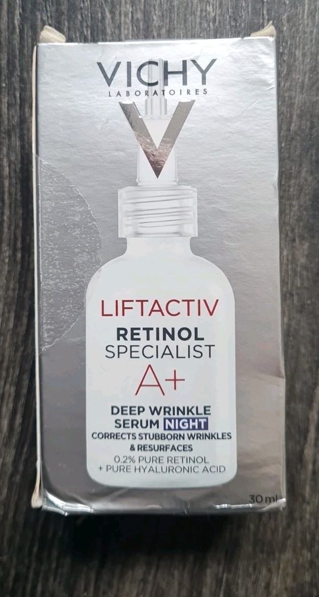 VICHY Liftactiv Retinol Specialist A+ NIGHT Serum 30ml damaged Box New