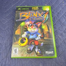 Blinx The Time Sweeper Xbox CIB Microsoft Xbox 2002 Complete w Manual
