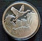 2018 SatosanMetals Tsurukame 1oz. Silver. [s/n0235]