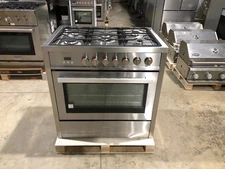 36 in. Gas Range, 5 Burners, Stainless Steel (OPEN BOX, COSMETIC IMPERFECTIONS)