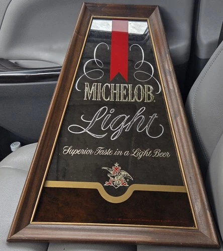 Vintage Michelob Light Beer Mirror
