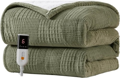 Texciting Heizdecke Heizdecke 130 x 160 cm 9 Heizstufen TW1-F-130160