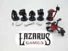 Warhammer 40K Space Marines - Techmarine & 4x Servitors (oop metal)