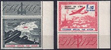 Dt. Besetzung Frankreich Spendenvignetten Nr. IV-V postfrisch. Mi. 80 EUR.