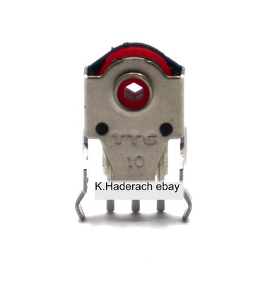 Maus Scroll-rad Encoder | 10mm TTC Red