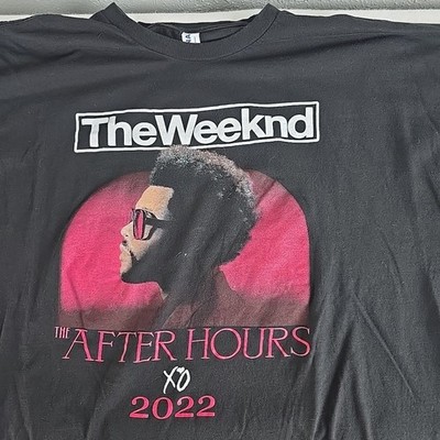 The Weeknd 2022 The After Hours Tshirt Unisex 2XL Black