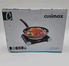 Cusimax Single Burner Hot Plate CMHP-B101 Portable Electric Cooktop