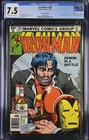 Iron Man #128 - Newsstand Ed - CGC Graded 7.5 - OWW Pgs - Alcoholism Cover