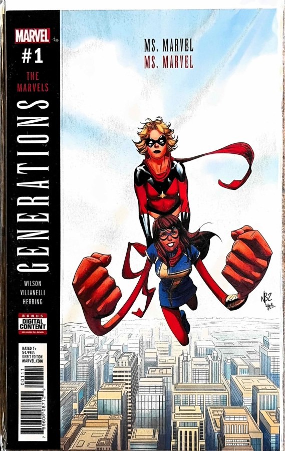 Generations: Ms. Marvel & Ms. Marvel #1 (2017) Marvel First Printing Comic