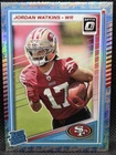 2025 Donruss Optic Football Rocket Jordan Watkins #289
