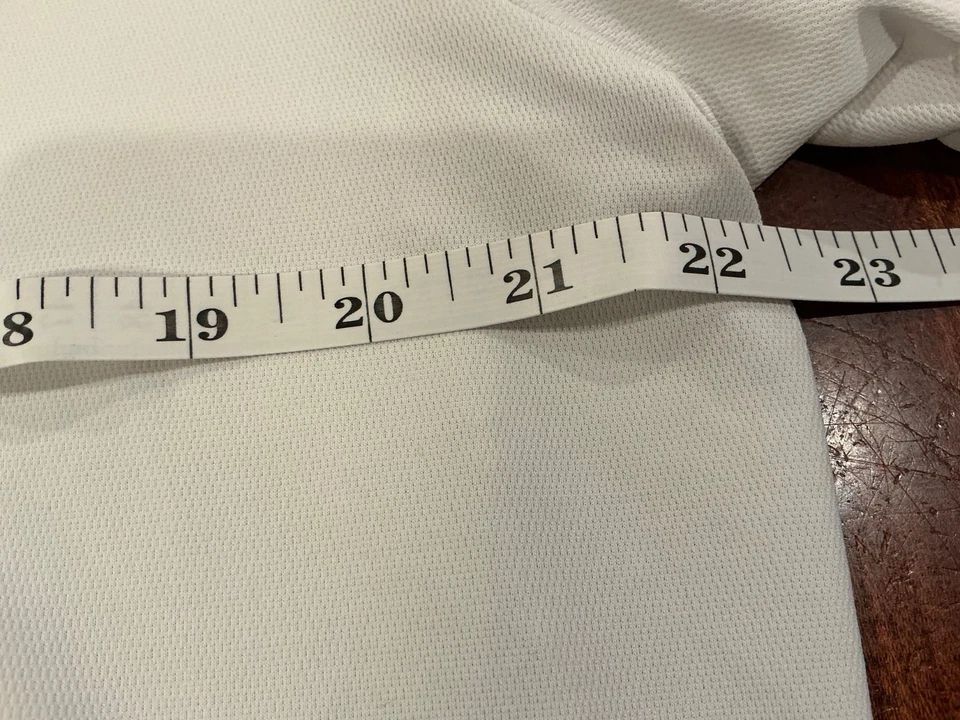 Camiseta Nike Dri Fit Pro para hombre L blanca Foto 3 de 4