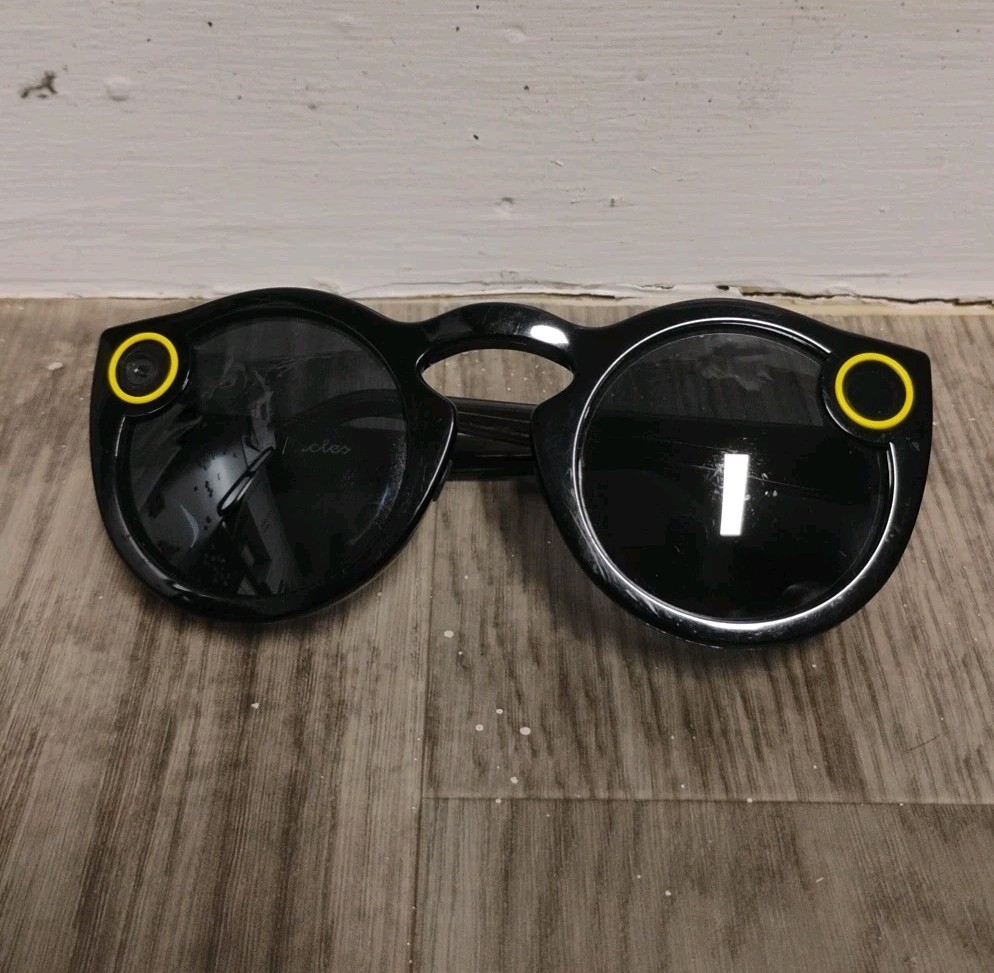 Black Snapchat Spectacles Only Working Clean Gen 1 | eBay
