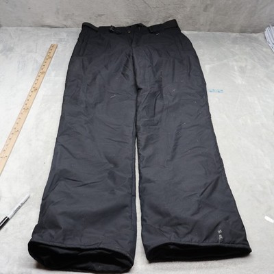 Obermeyer Snow Pants Mens XL Black Waterproof Insulated Outdoor Terran II 36x36