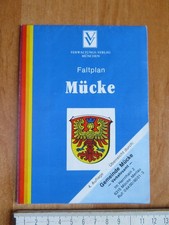 Stary składany plan plan Plan gminy Komar Vogelsberg Mapa lata 90. Administracja-Wydawnictwo-Moneta