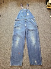 Carhartt Overalls W42 L32 Made In USA Workwear