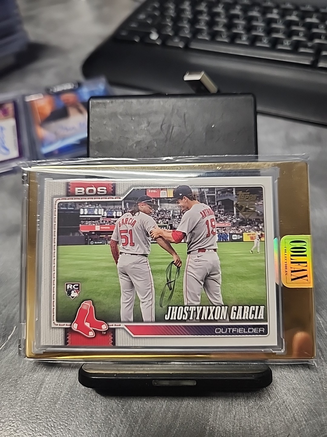 Jhostynxon Garcia SSP GOLDEN MIRROR Variation 2026 Topps Chrome Baseball #316
