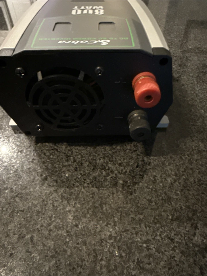Cobra Model # CPI490 400W Power Inverter, DC to AC Power Inverter, NO CABLES - Image 4 of 4