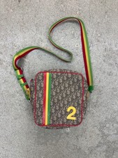 sac bandoulière dior vintage "Rasta"
