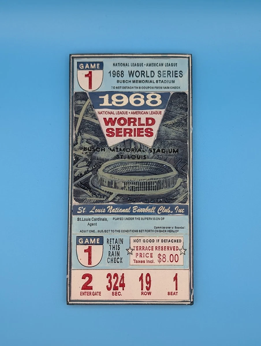 World Series St. Louis Cardinals MLB Tickets for sale | eBay