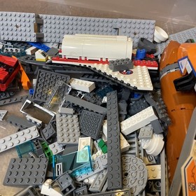 Huge Lot Of 2010s Lego City Incomplete Bulk Parts Pieces & Manuals 60080 60025