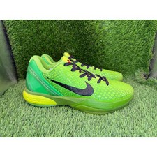 Size 7 - Nike Zoom Kobe 6 Protro Low Grinch for sale online | eBay