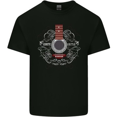 Akustikgitarre Swirls Kinder T-Shirt