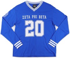 Big Boy Zeta Phi Beta Divine 9 S1 Long Sleeve Jersey