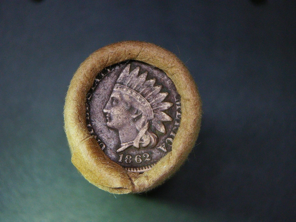 1862 INDIAN HEAD 1928 SILVER MERCURY DIME FEDERAL RES.BANK OF MONTANA WRAP R285 - Image 2 of 4