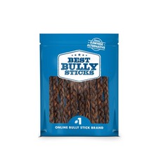 Best Bully Sticks Braided Beef Collagen Sticks - 9 Inch 10 Count Pack of 1 - ...