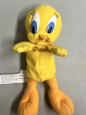 1997 Looney Tunes Tweety Bird Plush Stuffed Animal Toy 8 Inch Play By Play