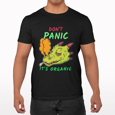 CAMISETA  Dont panic its organic - 100% algodón Premium - Envío Gratis