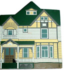 1997 Fan House Wood Building Cats Meow - Daughters of Painted Lady Series/5"