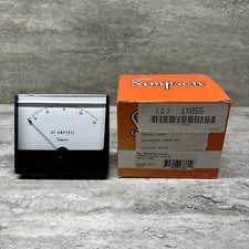 Simpson Model 1359 Panel Mount AC Amperes Meter, 1X055 1359MD-0-150 03360, New