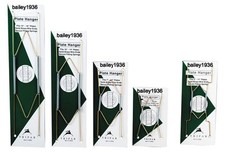 Plate Hangers Brass Wire Wall Display CHOICE OF 5 Sizes ECONOMY GREAT QUALITY