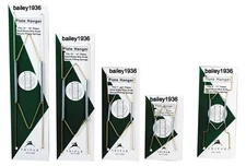 Plate Hangers Brass Wire Wall Display CHOICE OF 5 Sizes ECONOMY GREAT QUALITY