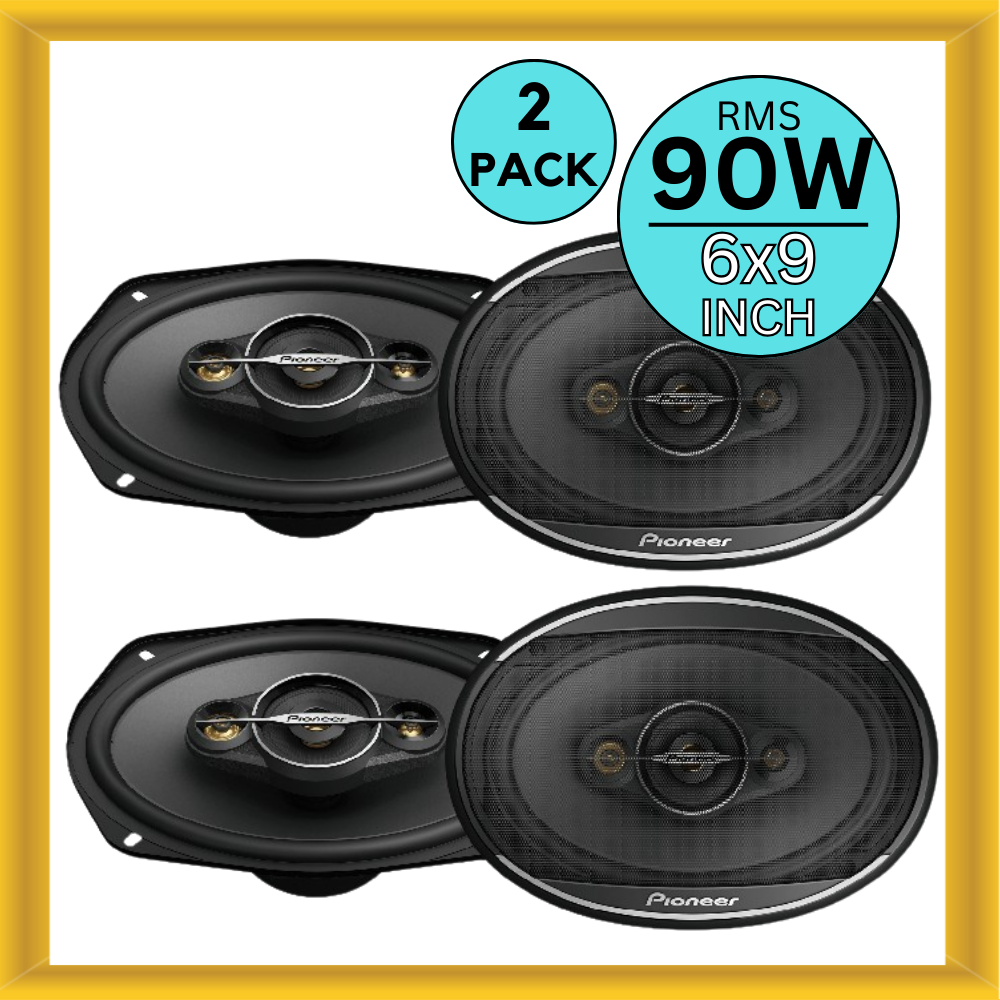 Pioneer A Series TS-A6961F 6×9 90W RMS 4 Way Coaxial Car Speaker